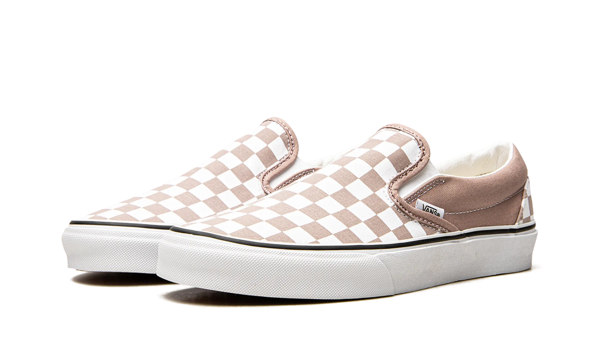 Easy Day Peach Soft Classic Slip-On "Checkerboard"
