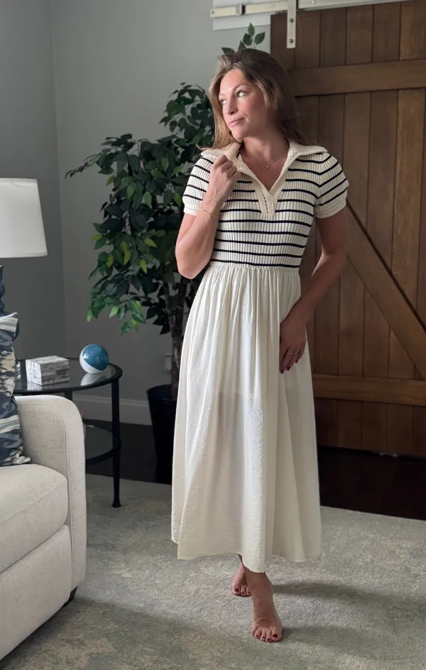 Helm Polo Twofer Dress Clean Comfort