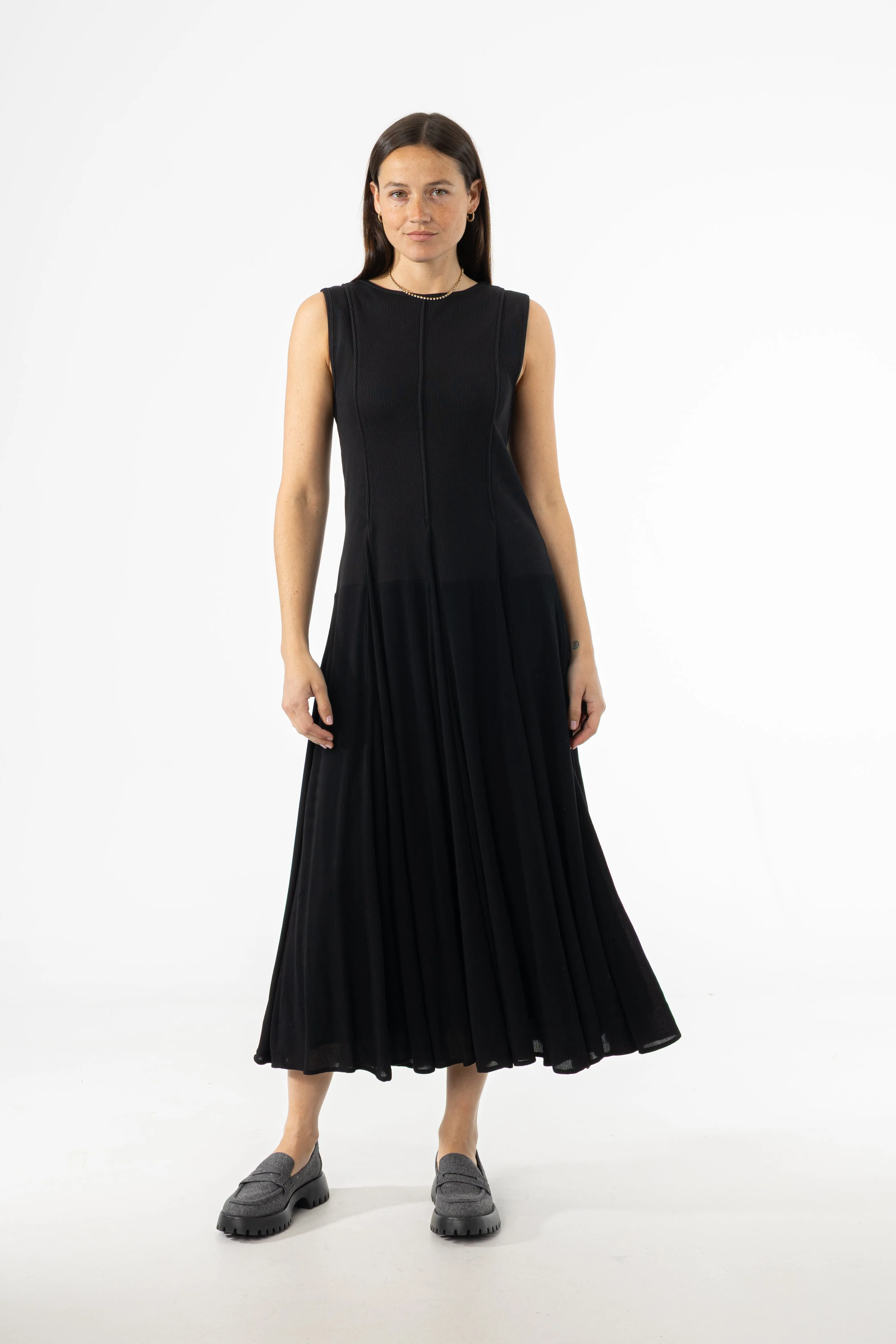 Black Fabric Combo Jumper Gentle Flow breathable-mesh