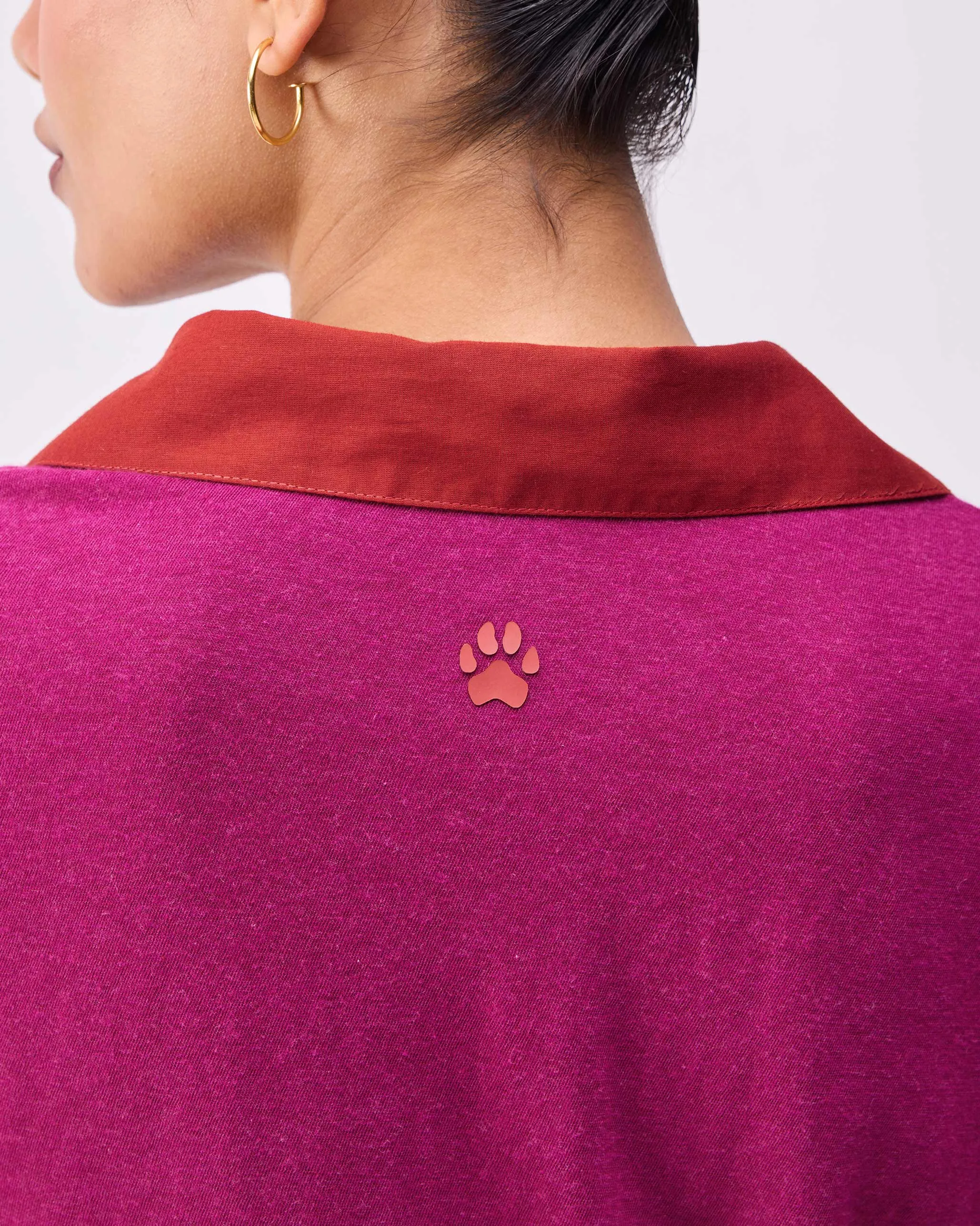 Beach Walk Effortless Elegance Miryam Dress - Berry