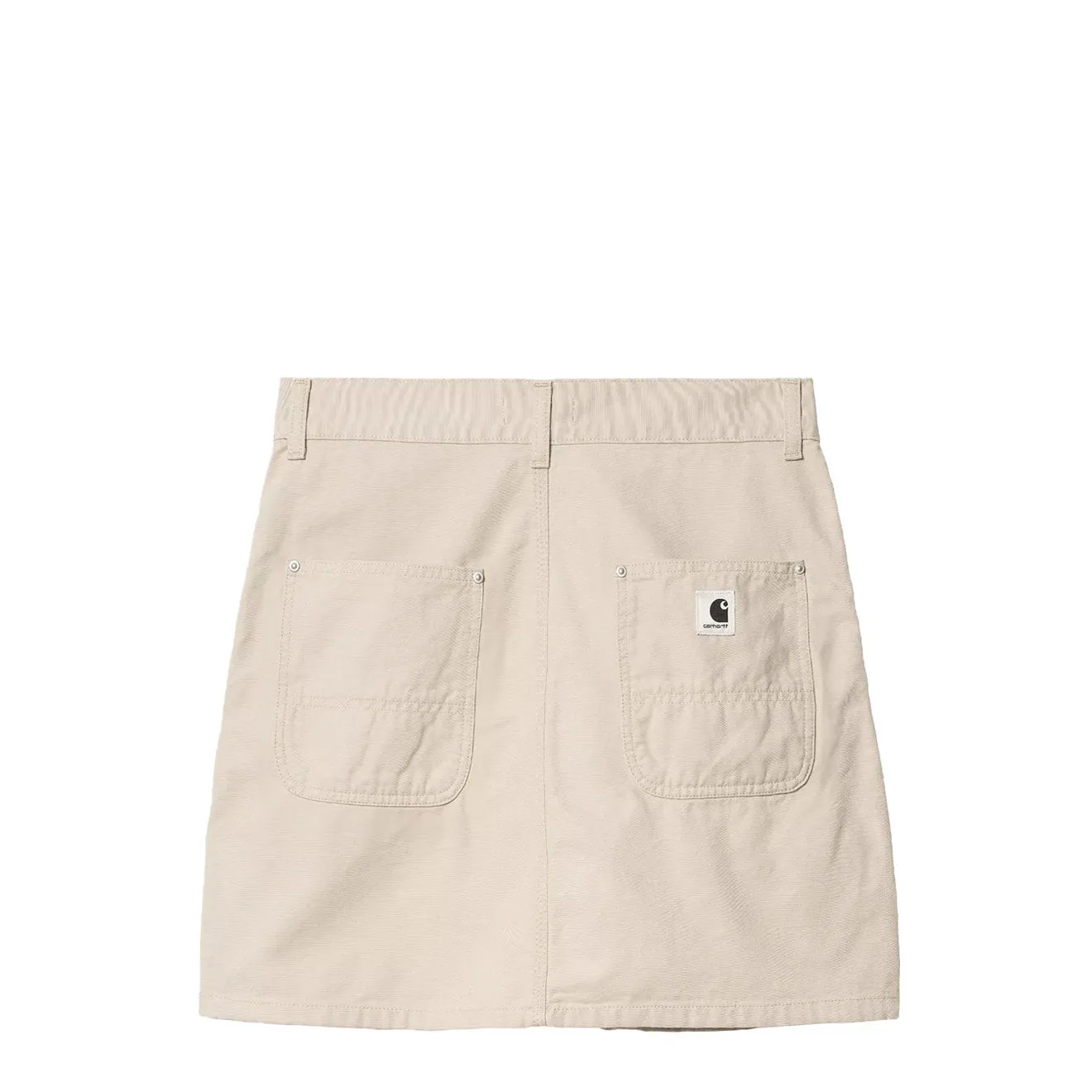 Carhartt WIP Womens Maeve Double Knee Skirt Fleur De Sel Stone Washed Outfit Ideas
