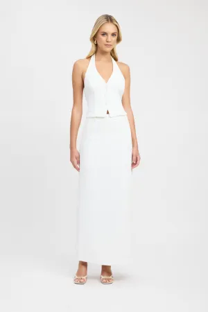 Airy Look high contrast Oyster Midi Skirt