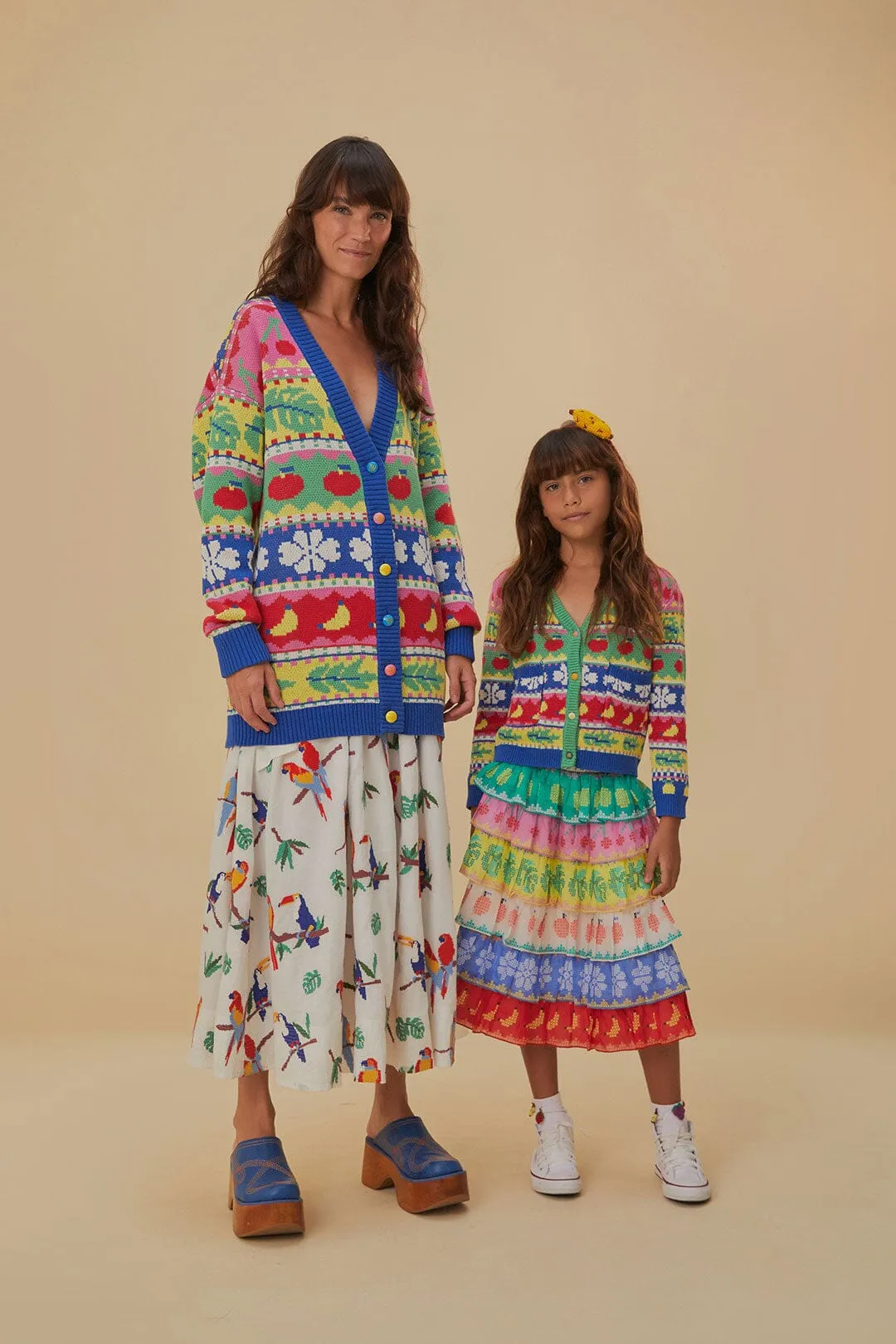 SoftTouch Finish Sweet Orchard Knit Kids Cardigan