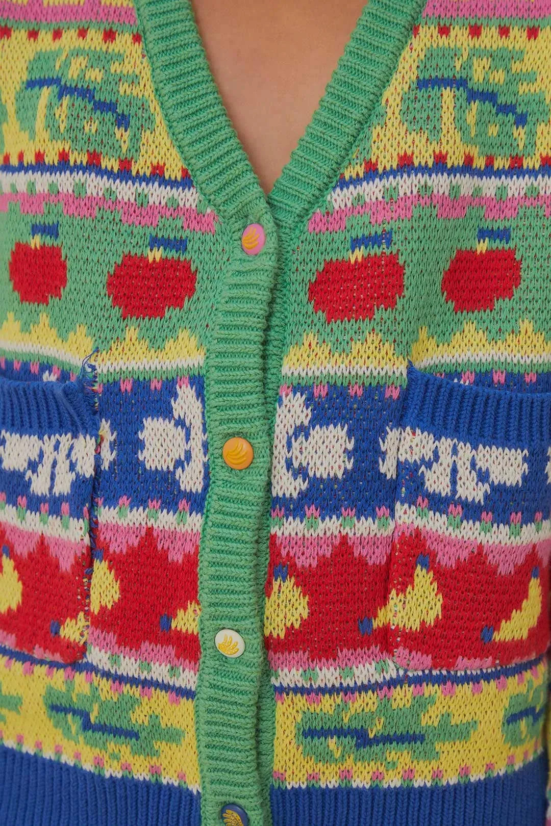 Sweet Orchard Knit Kids Cardigan Double Layered Durable Stitching