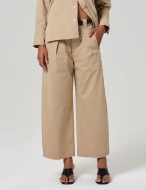 Cara Cropped Twill Trouser, Catalina Anti Chafe Lining