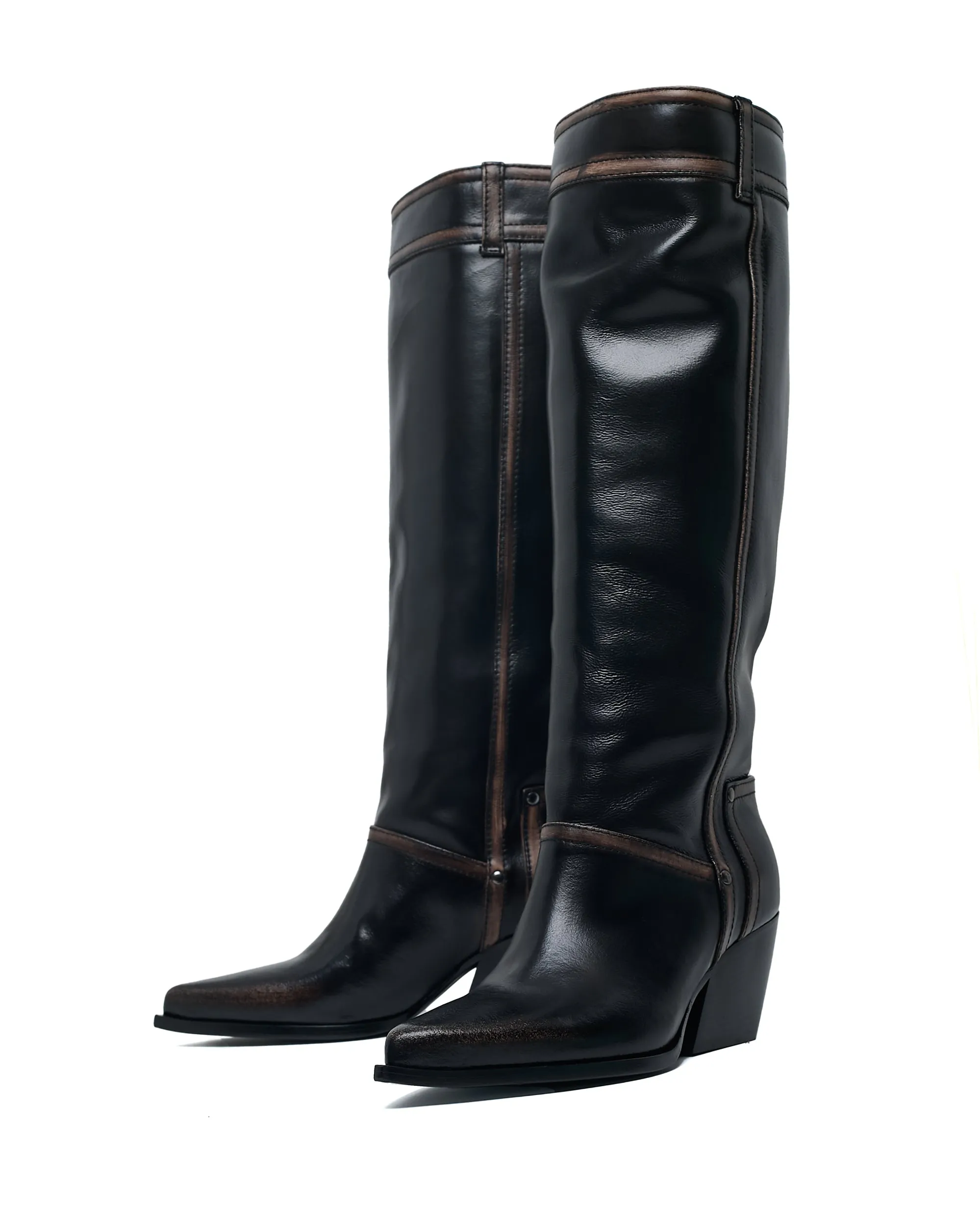 Stable Support Snowy Path Flexible Frame Trail Runner Tall Cowboy Sand