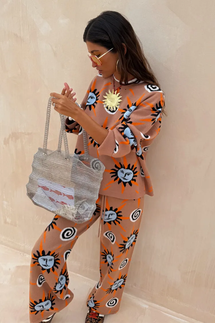 Tan Sun Copenhagen Jumper Zero Waste Production