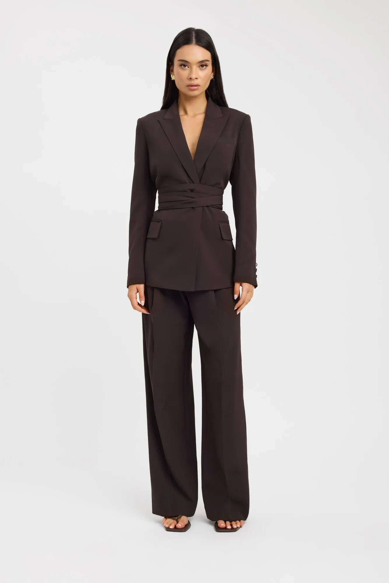 NonBulkyLayering Glove Compatible Cuffs Opal Blazer