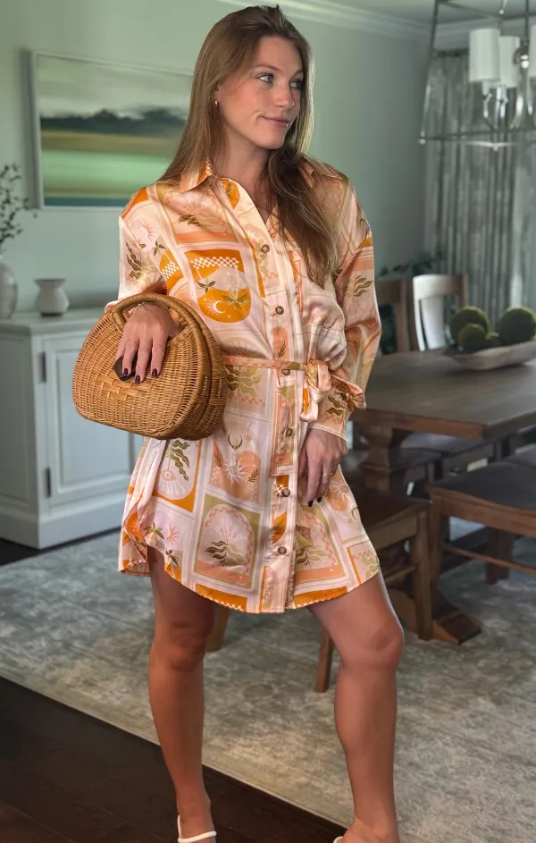 Golden Sahara Dress Street Flex