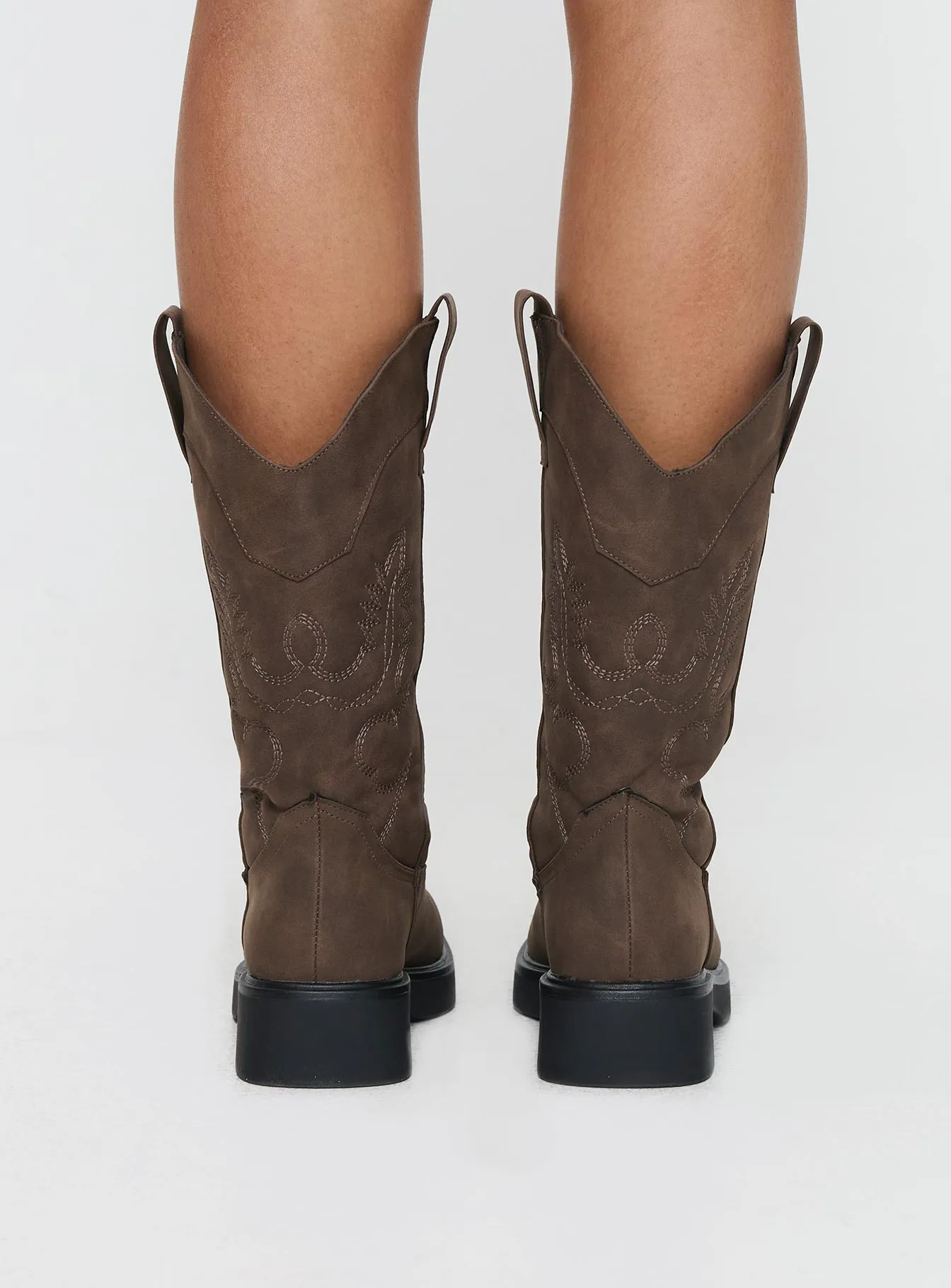 Active Walk Adjustable Straps Therapy Envy Cowboy Boots Stone