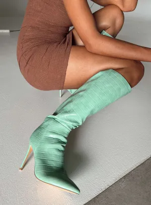 Shock Resistant Therapy Icon Boots Seafoam