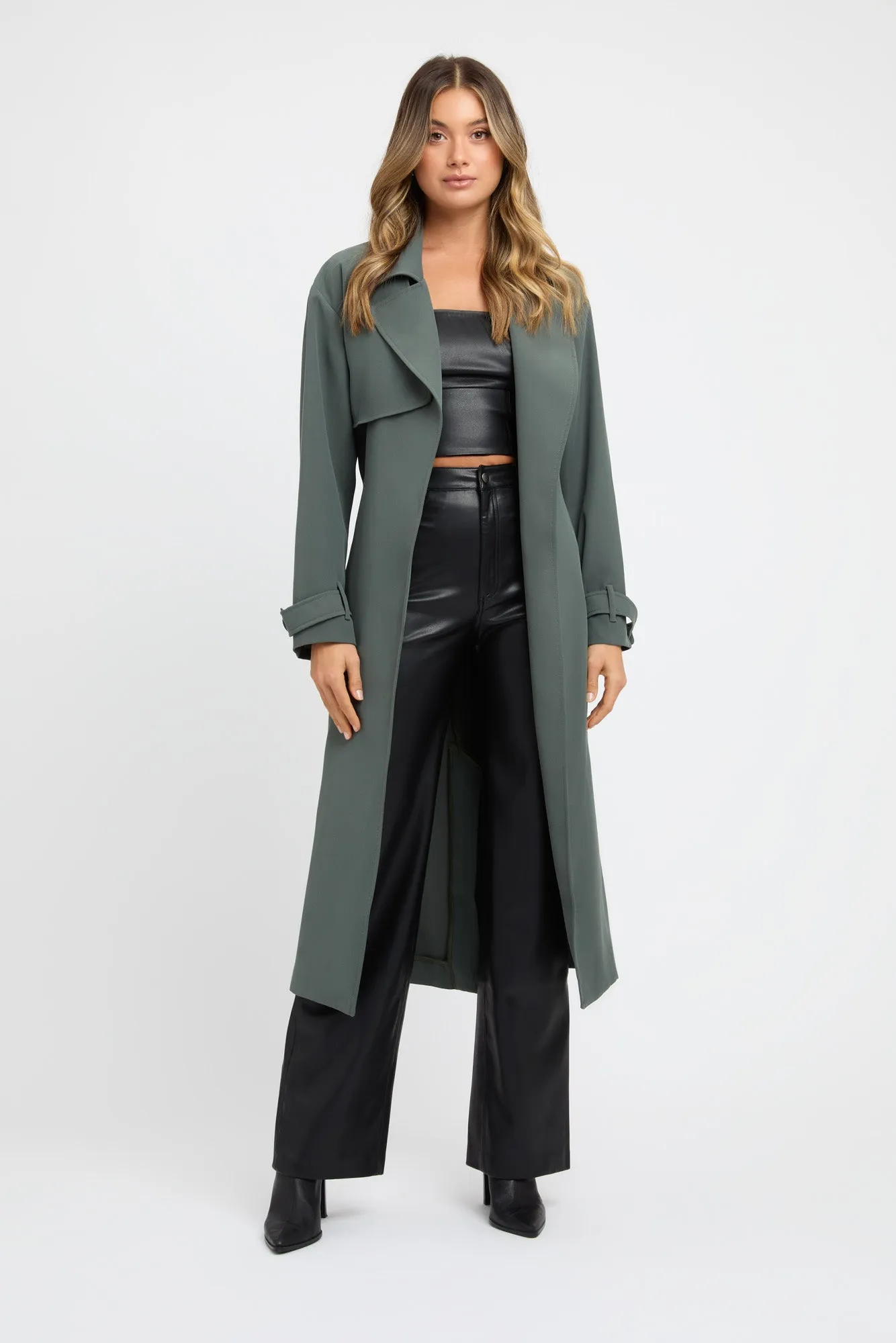 Stylish Comfort Serge Trench