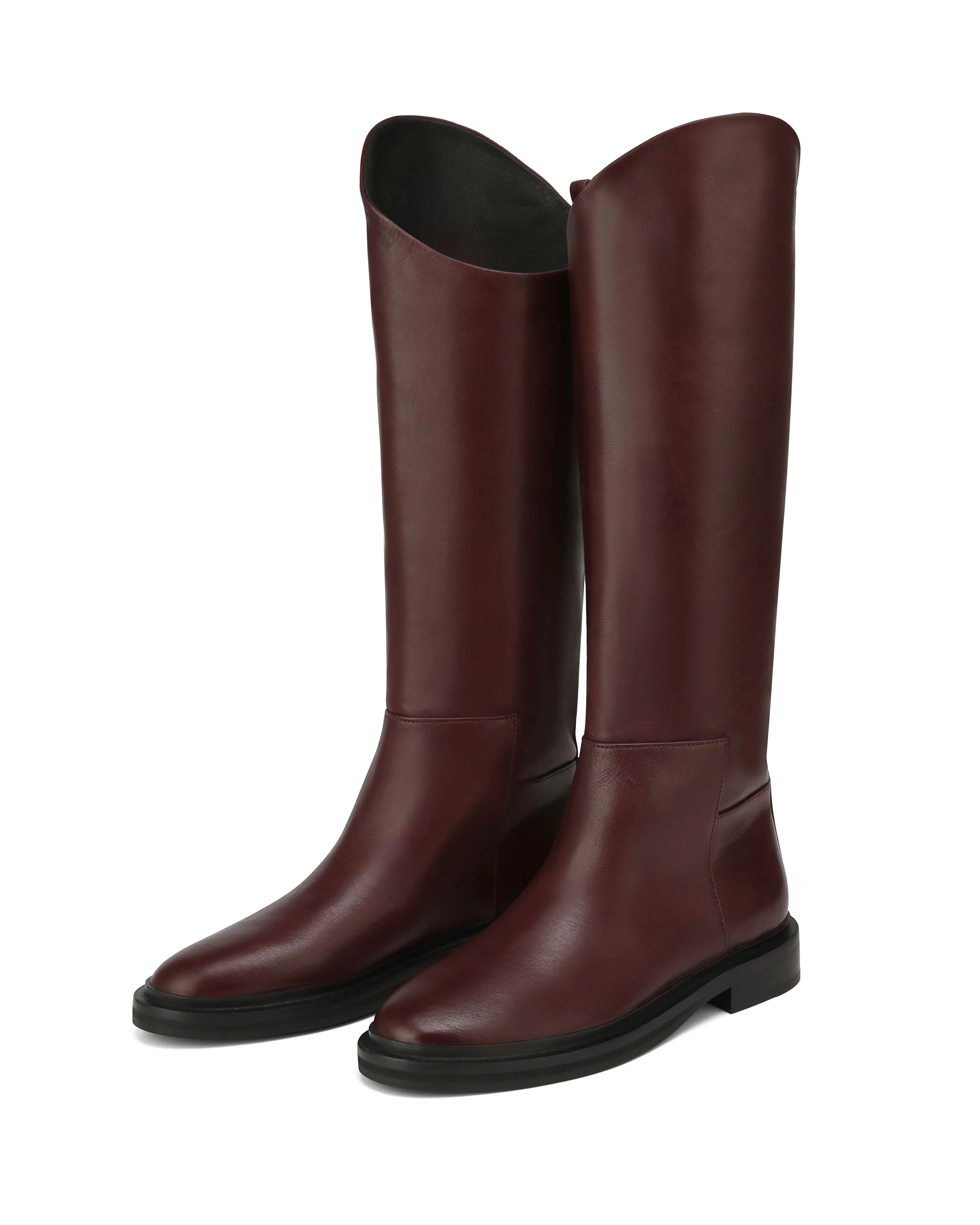 Saint Burgundy Leather Frost Season Breath Flow