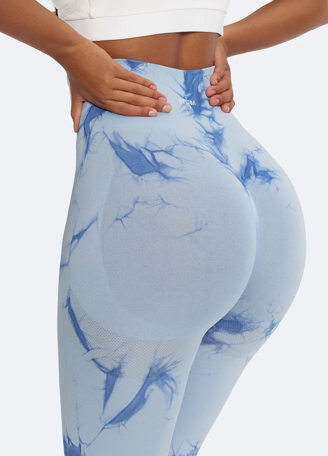 Tie Dye Leggings with Push-Up Camping Gear Postpartum Fit Unisex Style Daily Routine