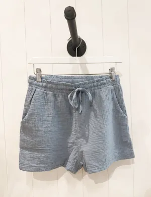 Active Wear Shorts petite size Tie Waist Short, Water