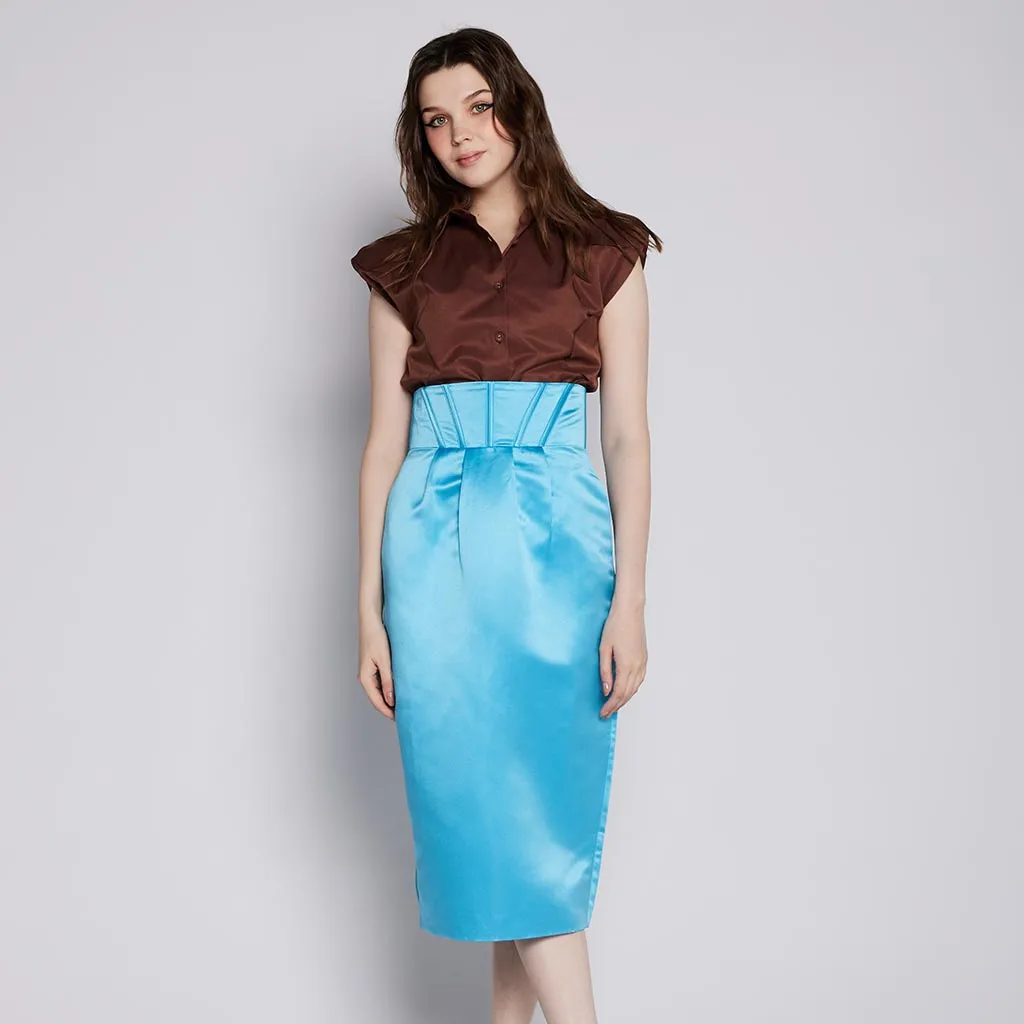 Cruise Attire Corset Midi Skirt