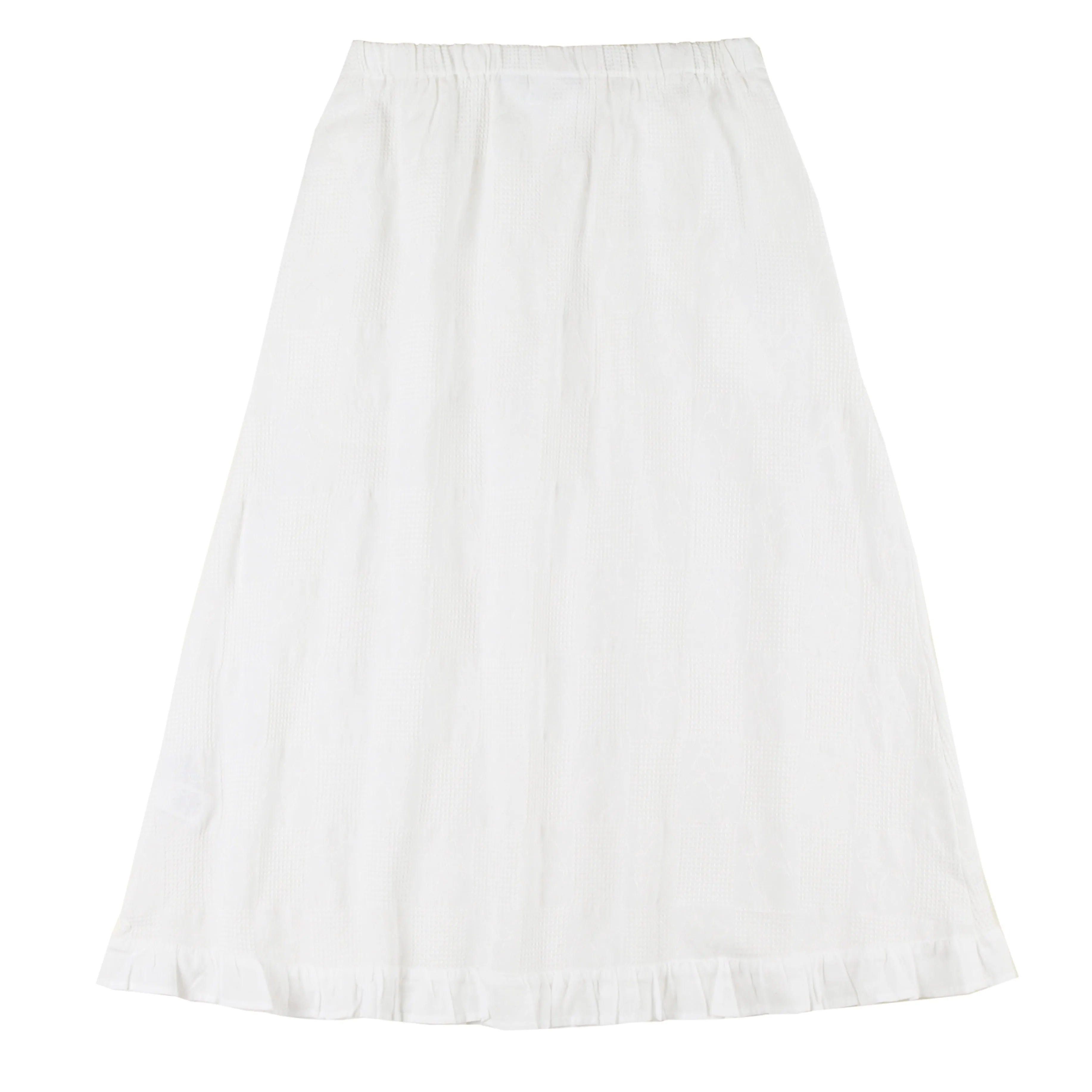 Obey Womens Manor Jacquard Skirt White garden party