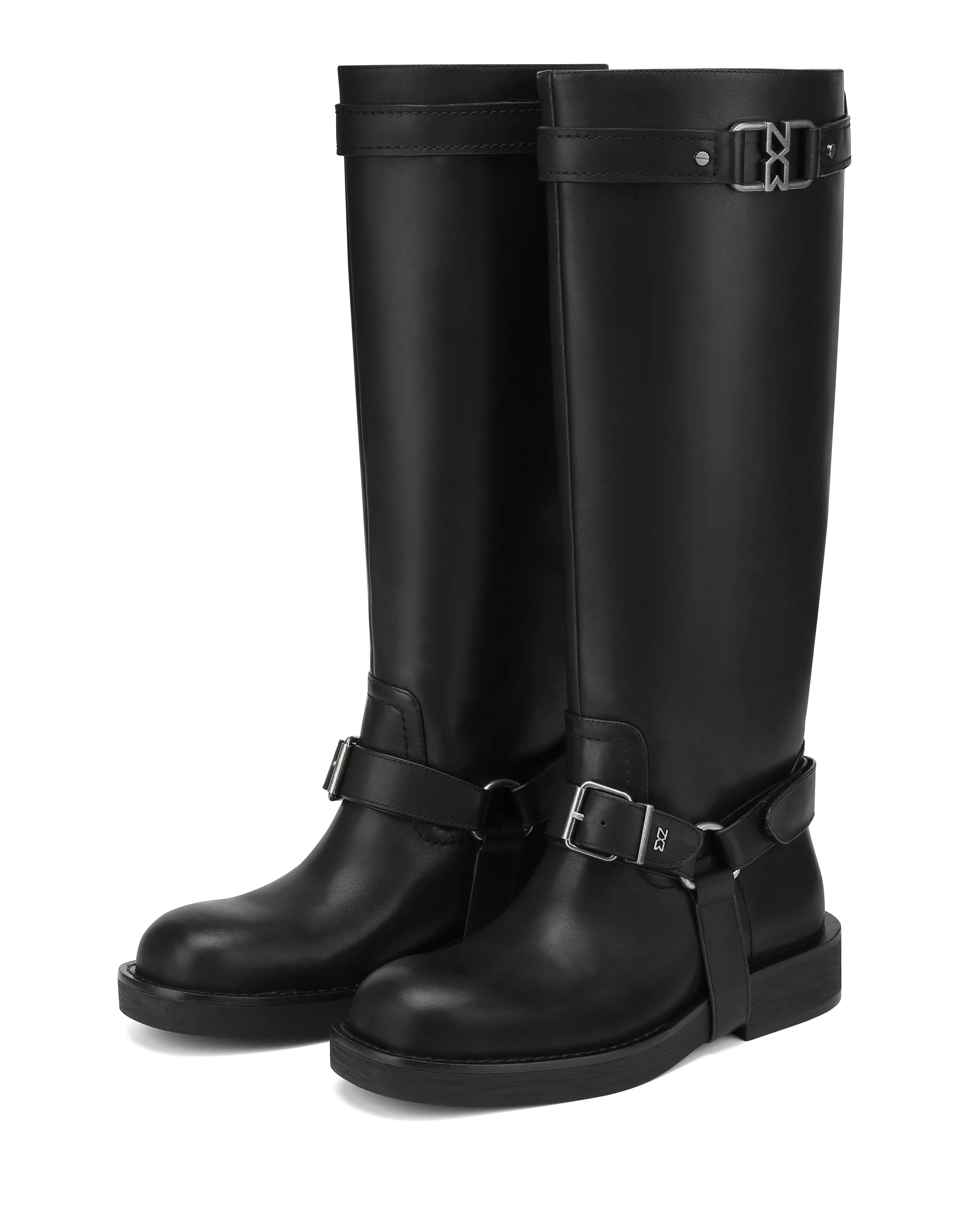 Berlin Black Waxy Leather Seamless Comfort Urban Traveler Cushioned Step All Day Wear