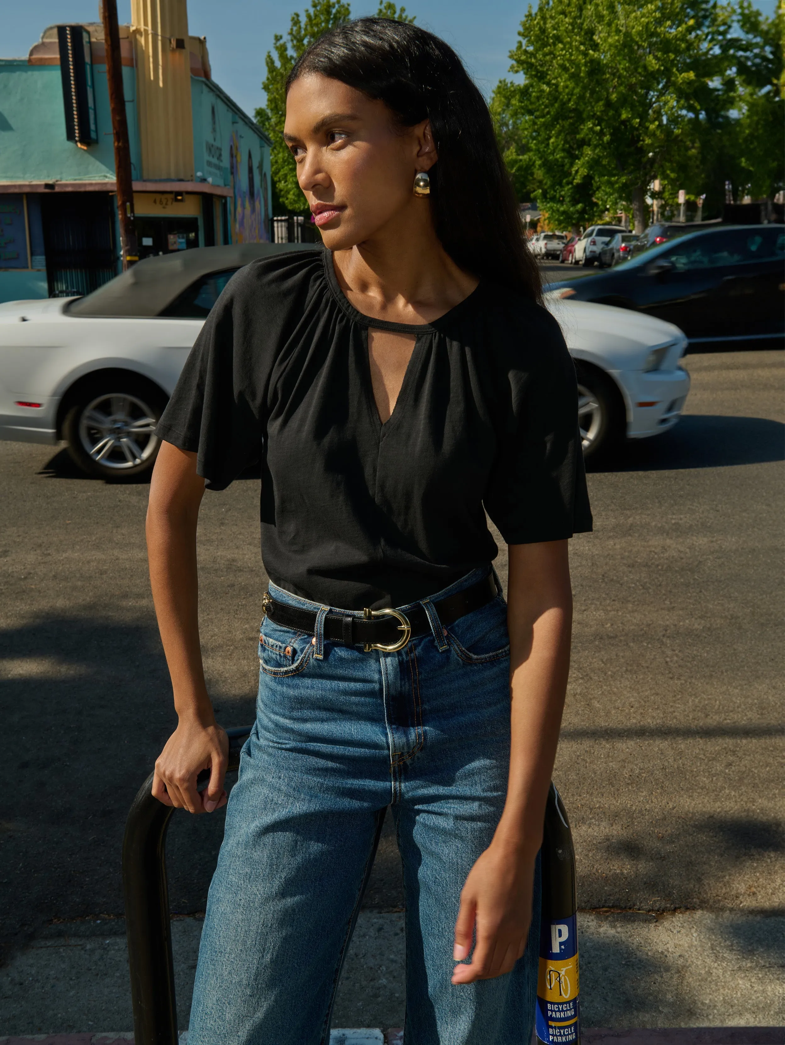 SlimFitDesign Easygoing Wear Tracy Keyhole Top