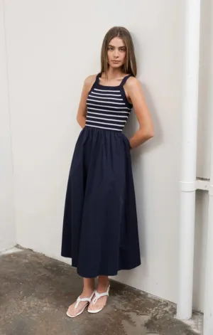 High Tide Sweater Top Midi Dress Charming Fit Travel-Style