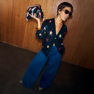 AntiPilling Finish Star Cardigan