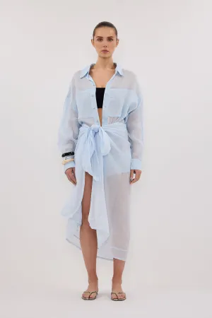 TROPEZ CORNFLOWER RAMIE SARONG Trendy Mood