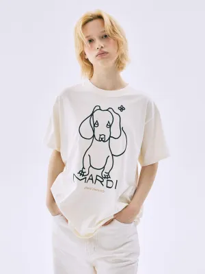 Essential Wear hypoallergenic material TSHIRT DDANJI CH.02_CREAM BLACK