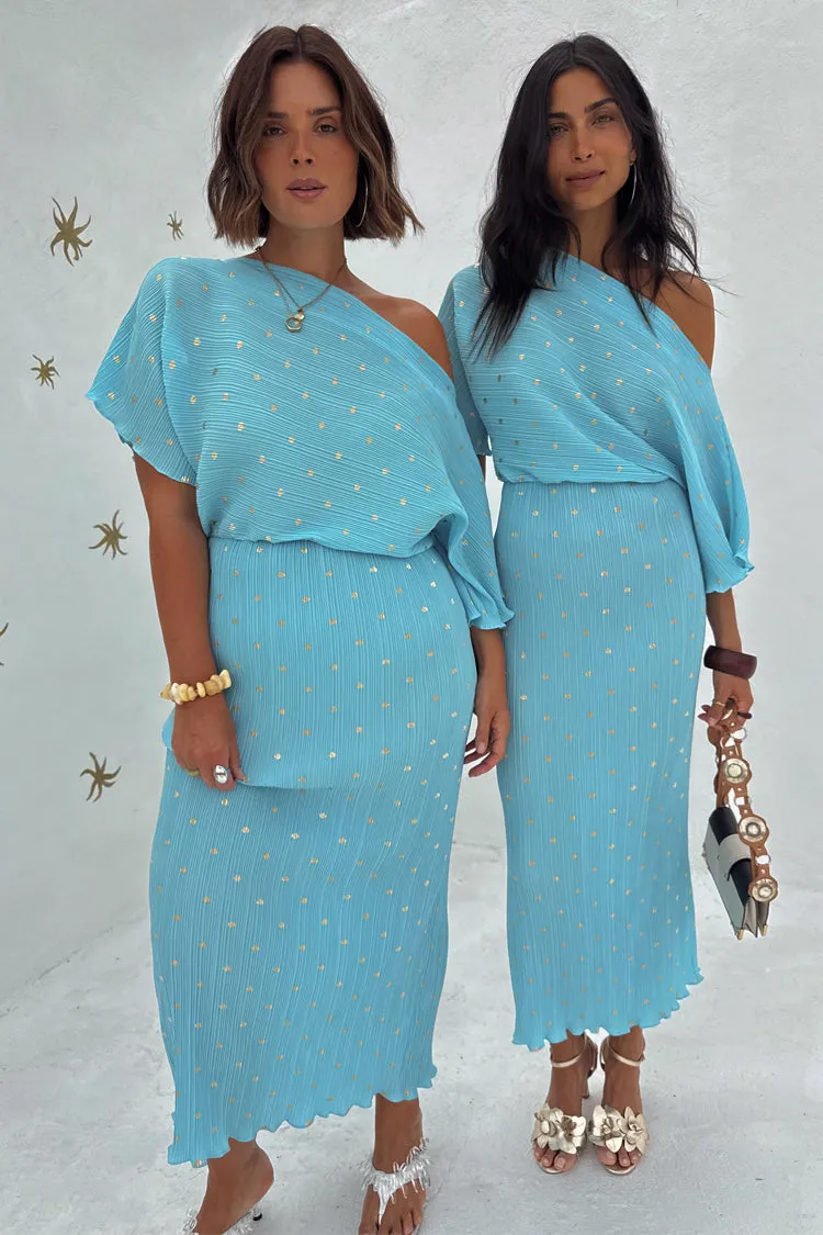 Turquoise Tilly Dress Elegant Motion