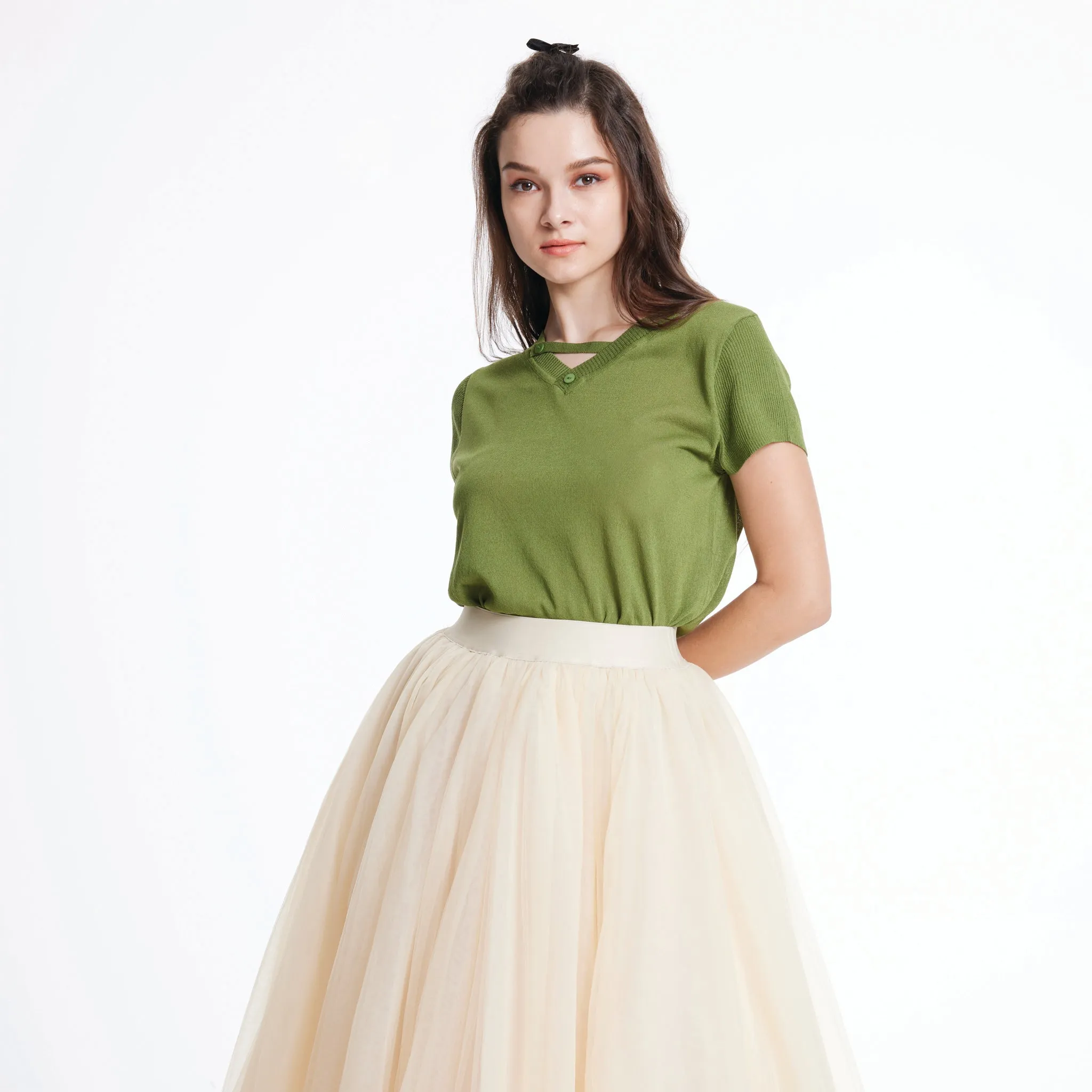 Matte Finish Tutu Skirt
