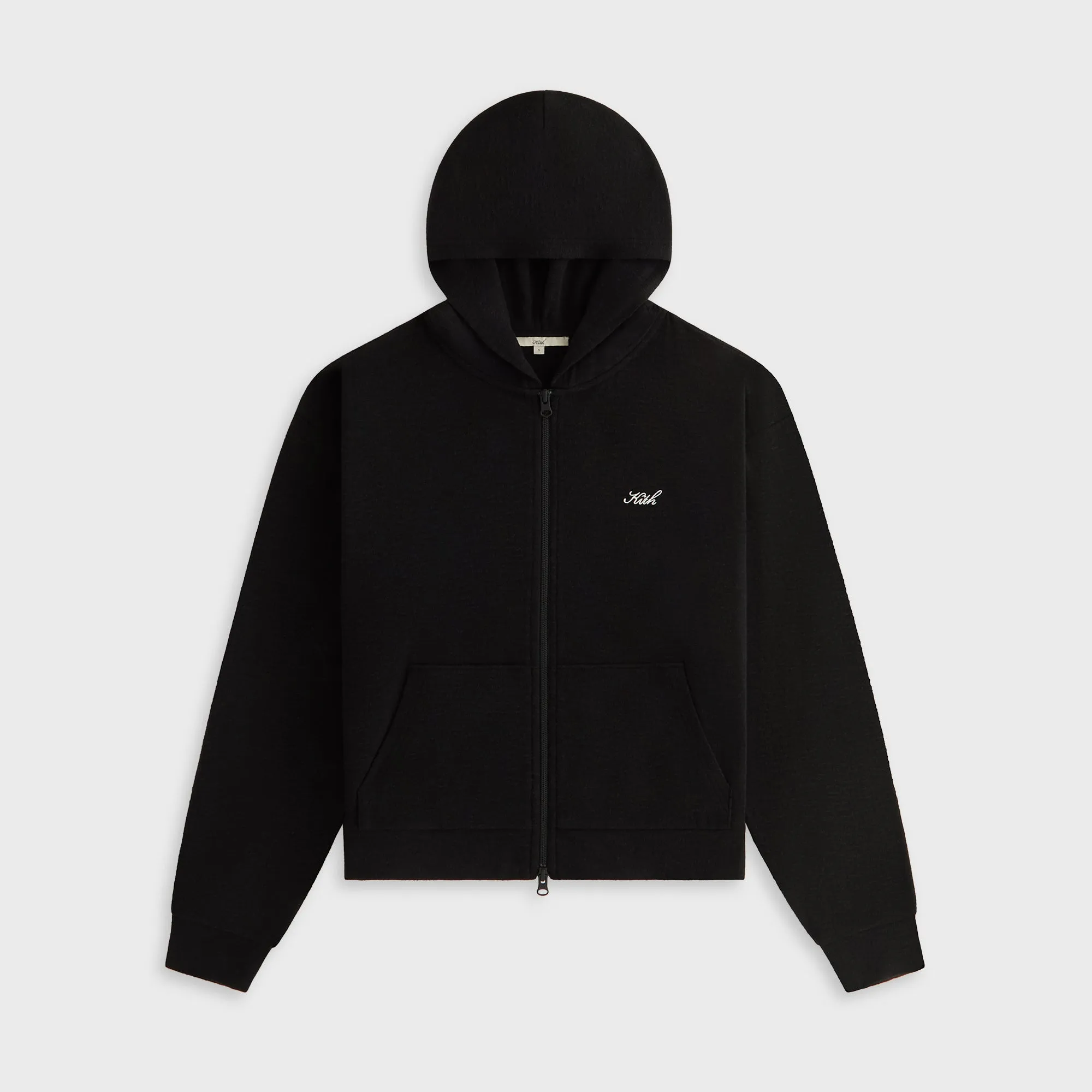 Lounge Comfort Kith Women Leary Lounge Zip Hoodie - Black