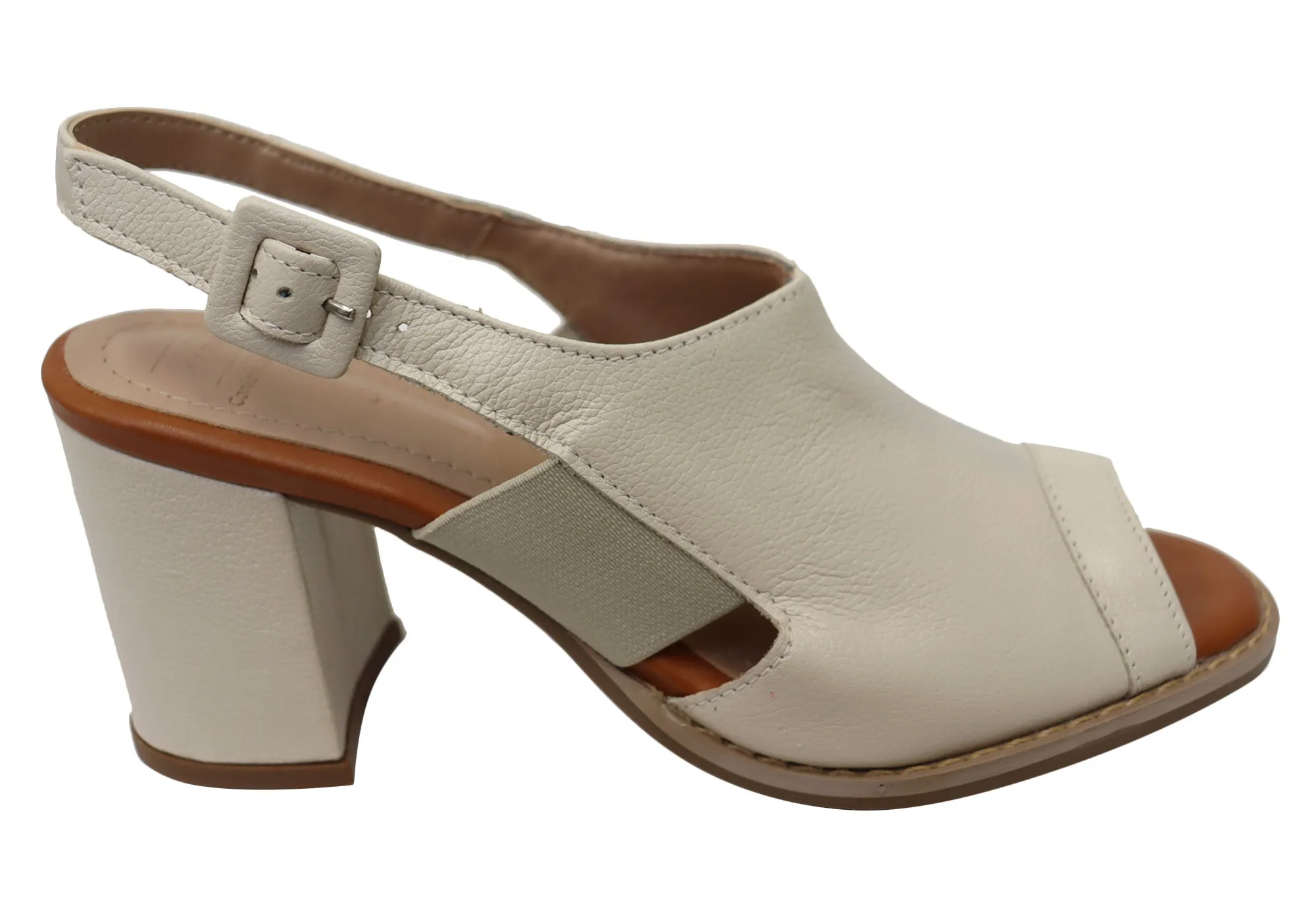 Elegant Stiletto Shoes Via Paula Amberley Womens Brazilian Comfortable Leather Heels