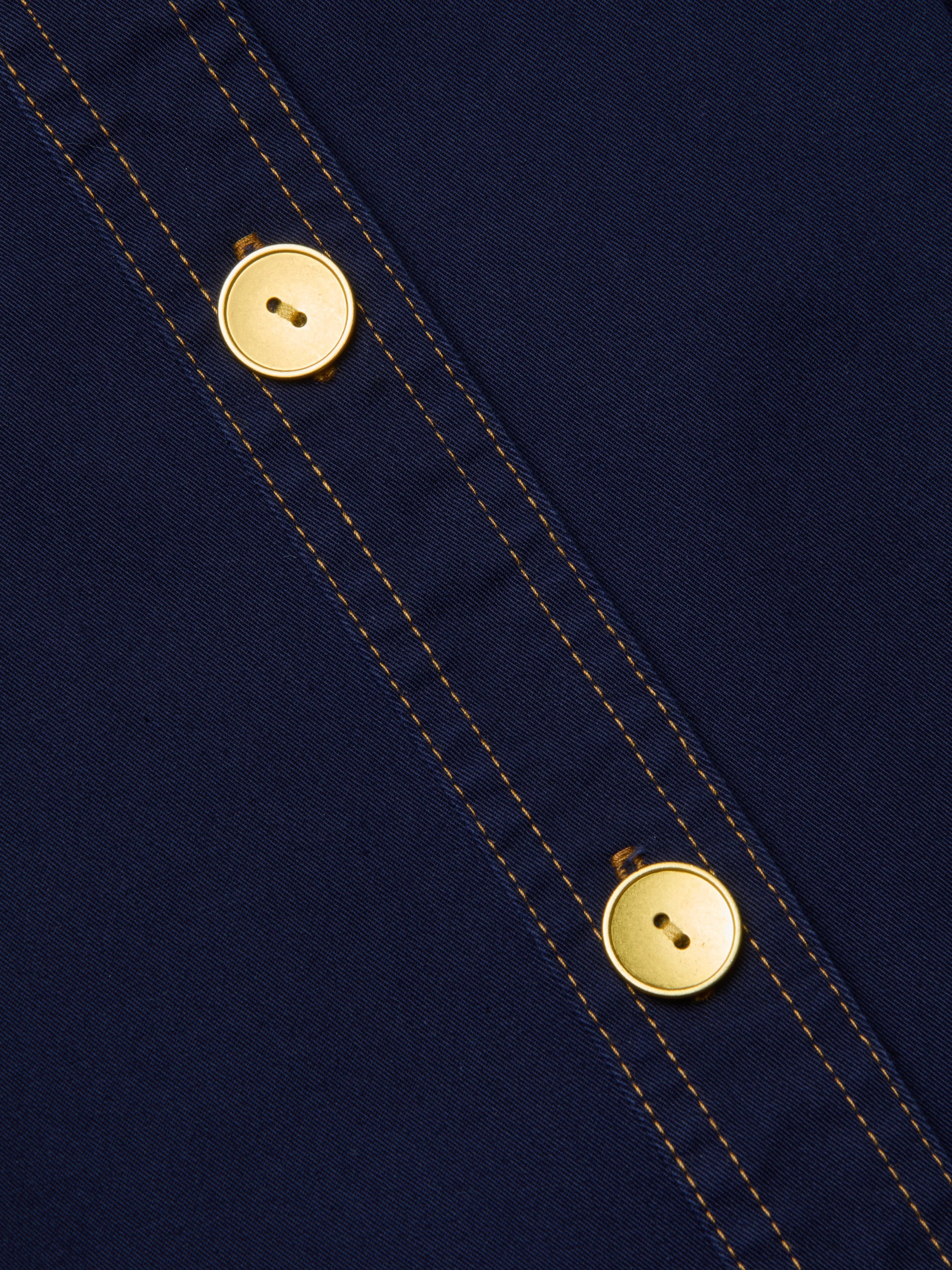 retro-style All Gender Fit Velma Shirt Dress