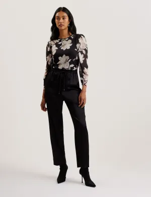 NATORI | BLACK Casual Sweater Cozy Pajama Pants