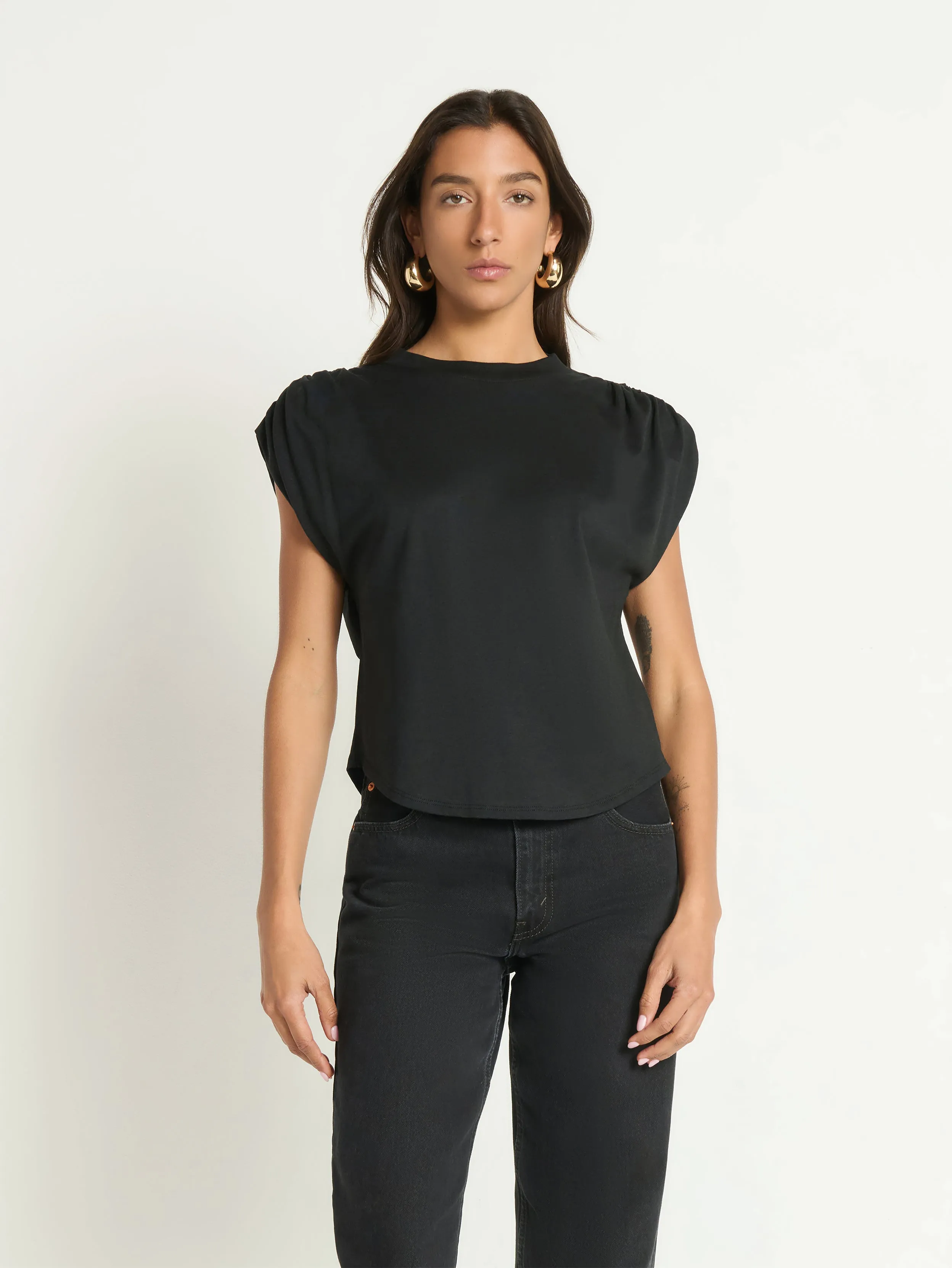Frankie Luxe Tee Casual Flex Wear Sporty Layers