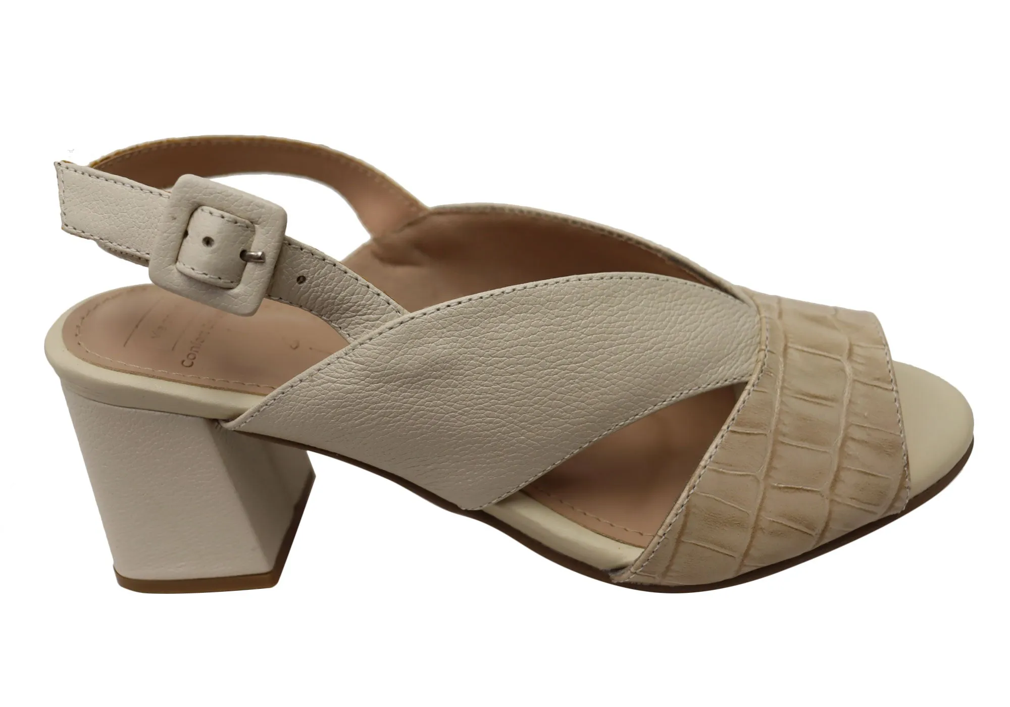 Via Paula Haylay Womens Brazilian Comfortable Leather Heels Stylish Mood