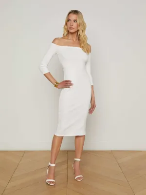 Lounge Cut Zolita Off-The-Shoulder Dress