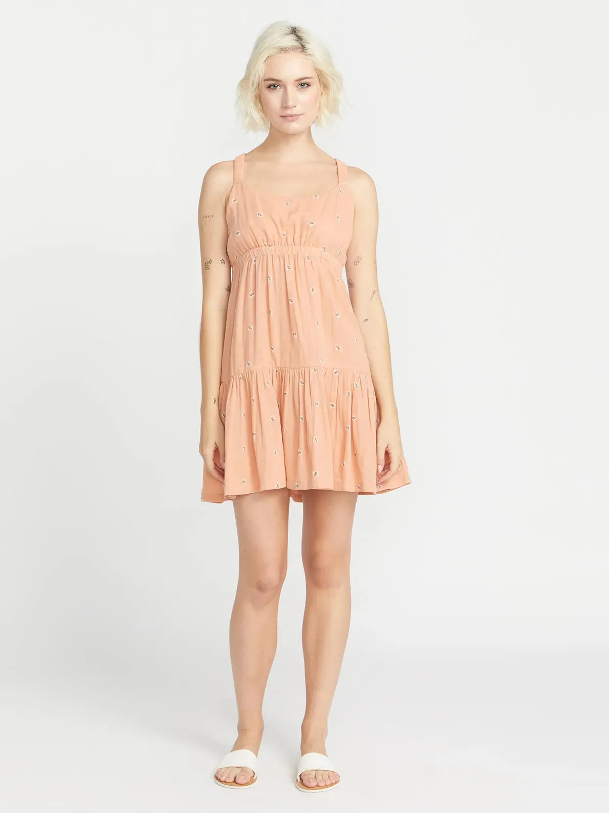 Volcom Womens Dress With The Band Pose Sweet