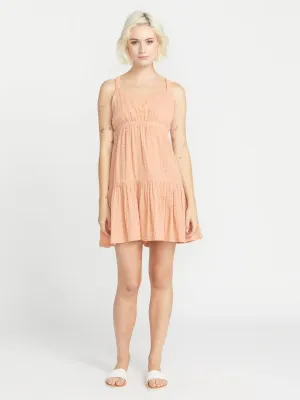 Volcom Womens Dress With The Band Pose Sweet