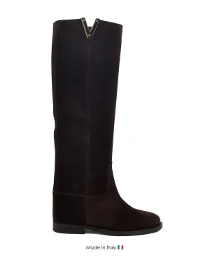 Insulated Rough Trail Hiker Seamless Comfort Trail Exploration Rebecca Velour Testa D'Moro