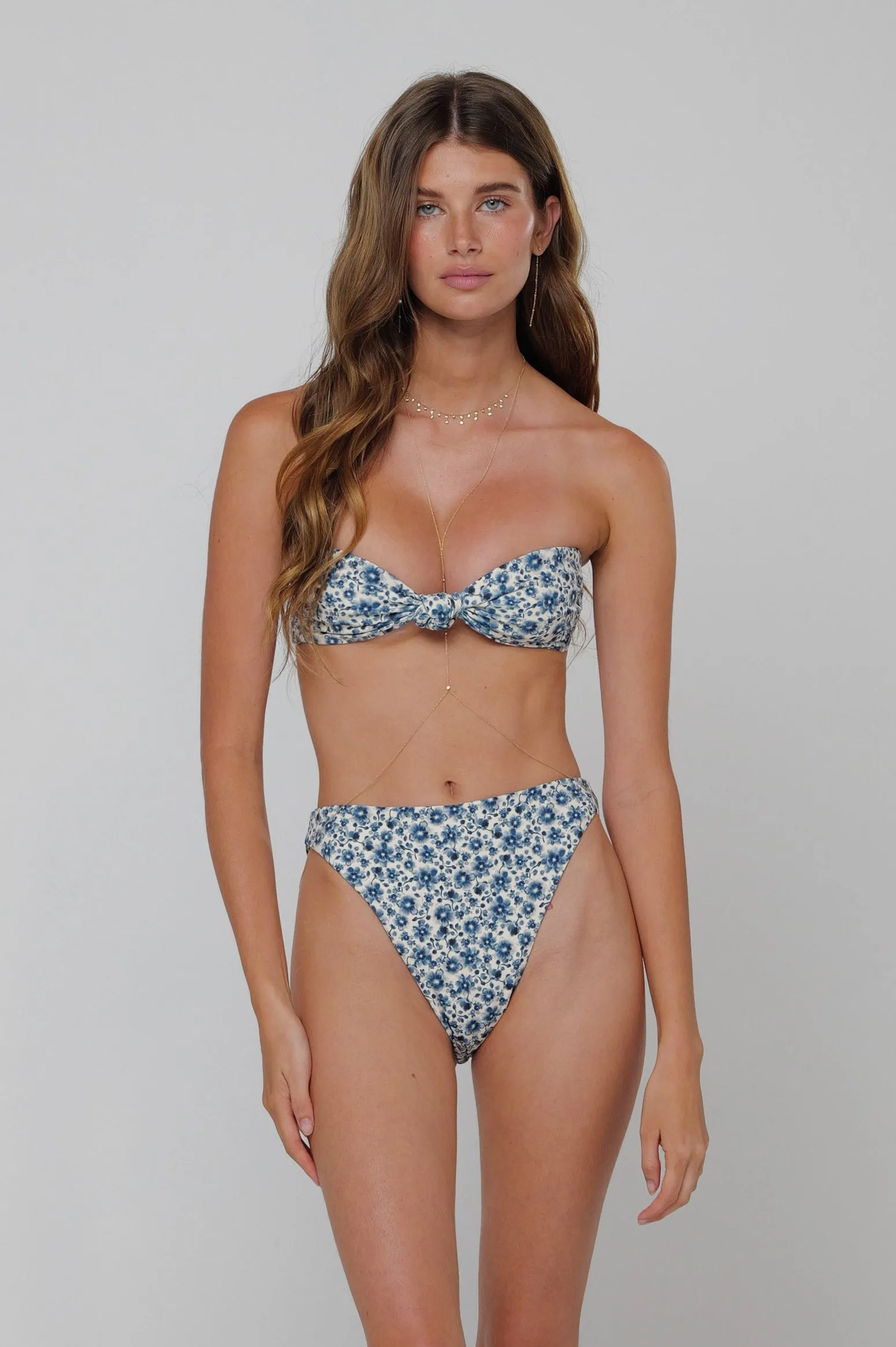Miles Bikini Bottom in Wrangler Lace trim