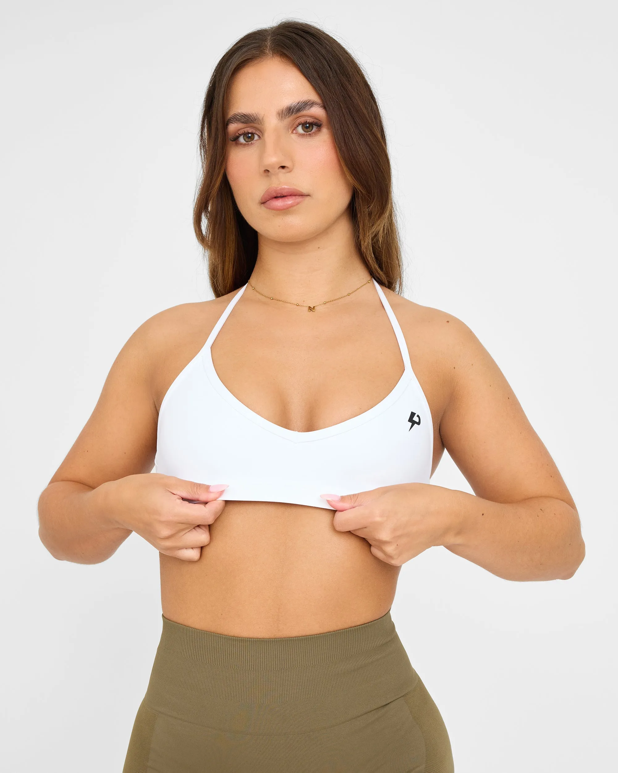 Compression fabric Evolve Barely There Sports Bra
