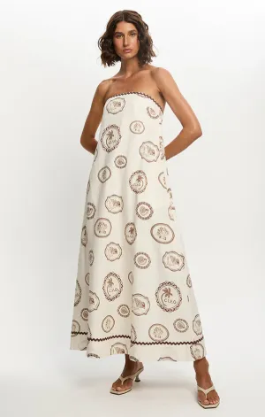 Ciao Strapless Maxi Dress Versatile Layer