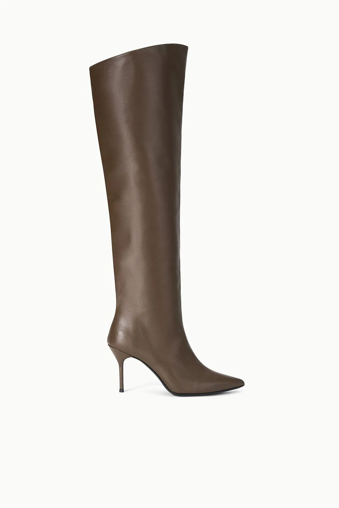 Mud Resistant Night Travel SEBASTIAN OVER THE KNEE BOOT | TRUFFLE