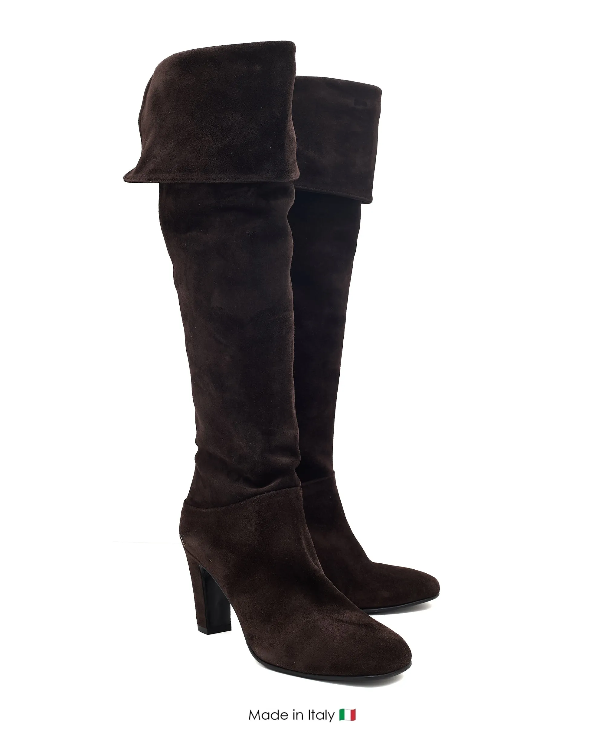 Seamless Feel Quality Design Indy Dark Brown Suede