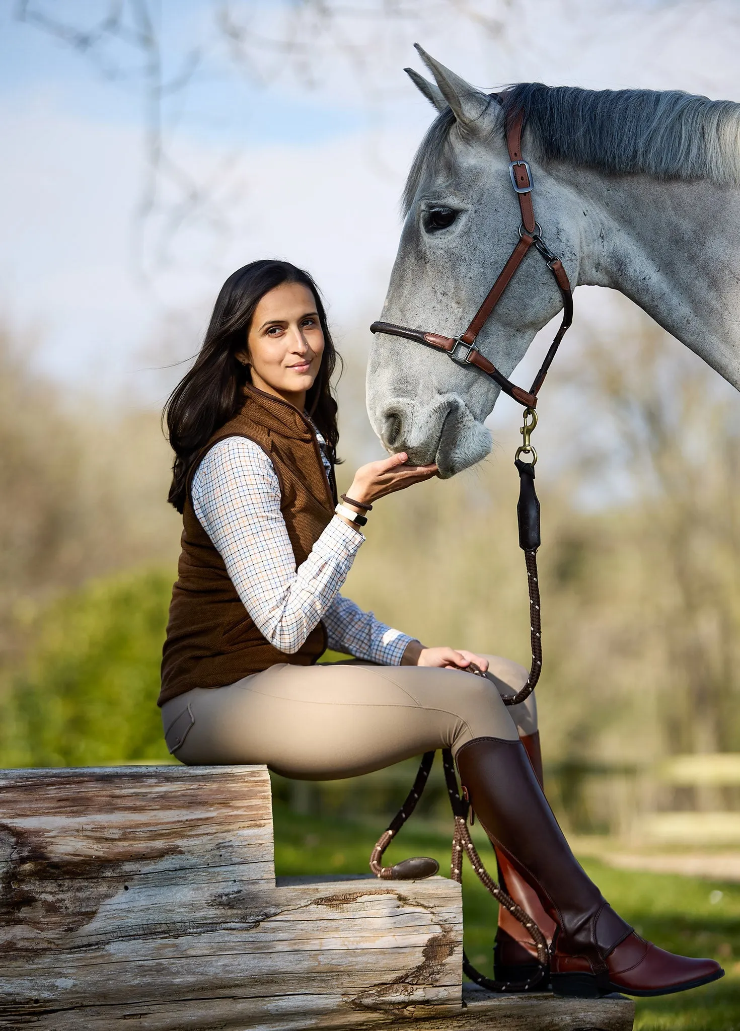 Dubarry Half Chap - Nutshell Flexible Frame Rough Terrain