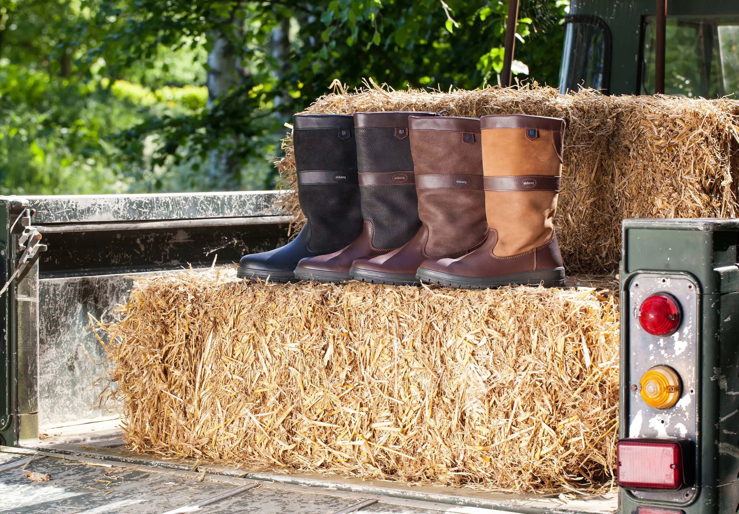 Grippy Outsole Cold Climate Rain Safe Kildare Ladies Country Boot - Black