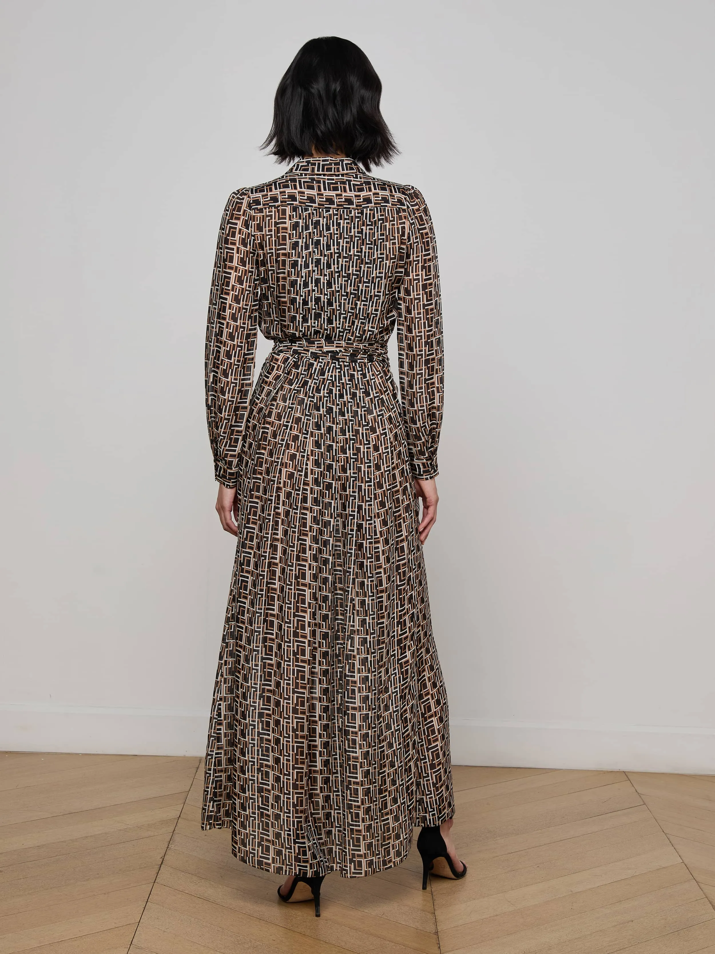 Klaudia Silk Shirt Dress and Effortless fit dress.