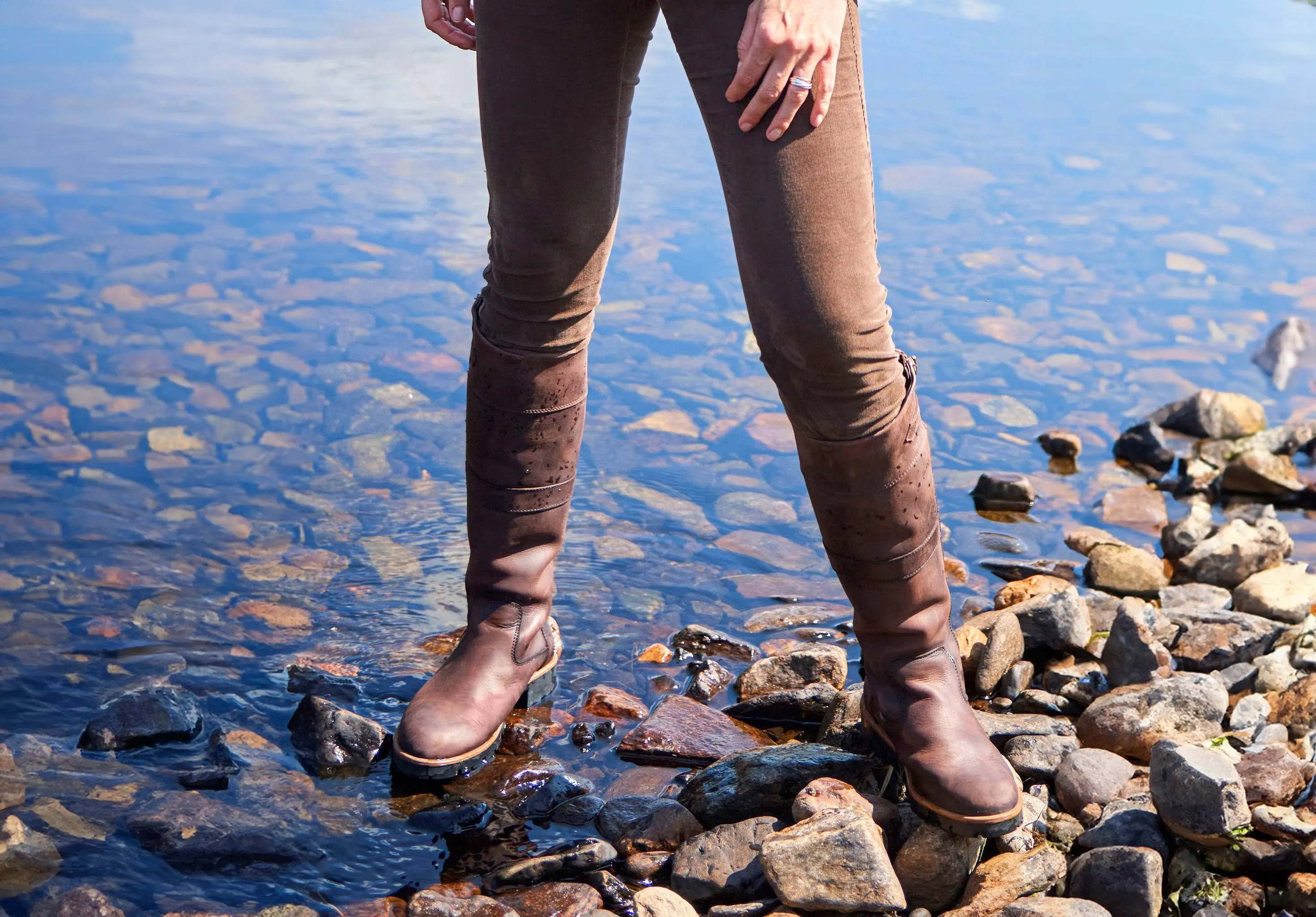 Roundstone Ladies' Country Boot - Old Rum Farmer