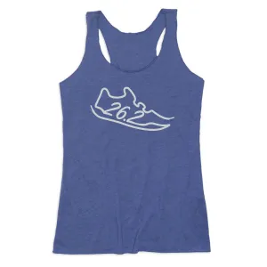 Anti Pill Surface Contoured Hemline Women's Everyday Tank Top - 26.2 Run Shoe