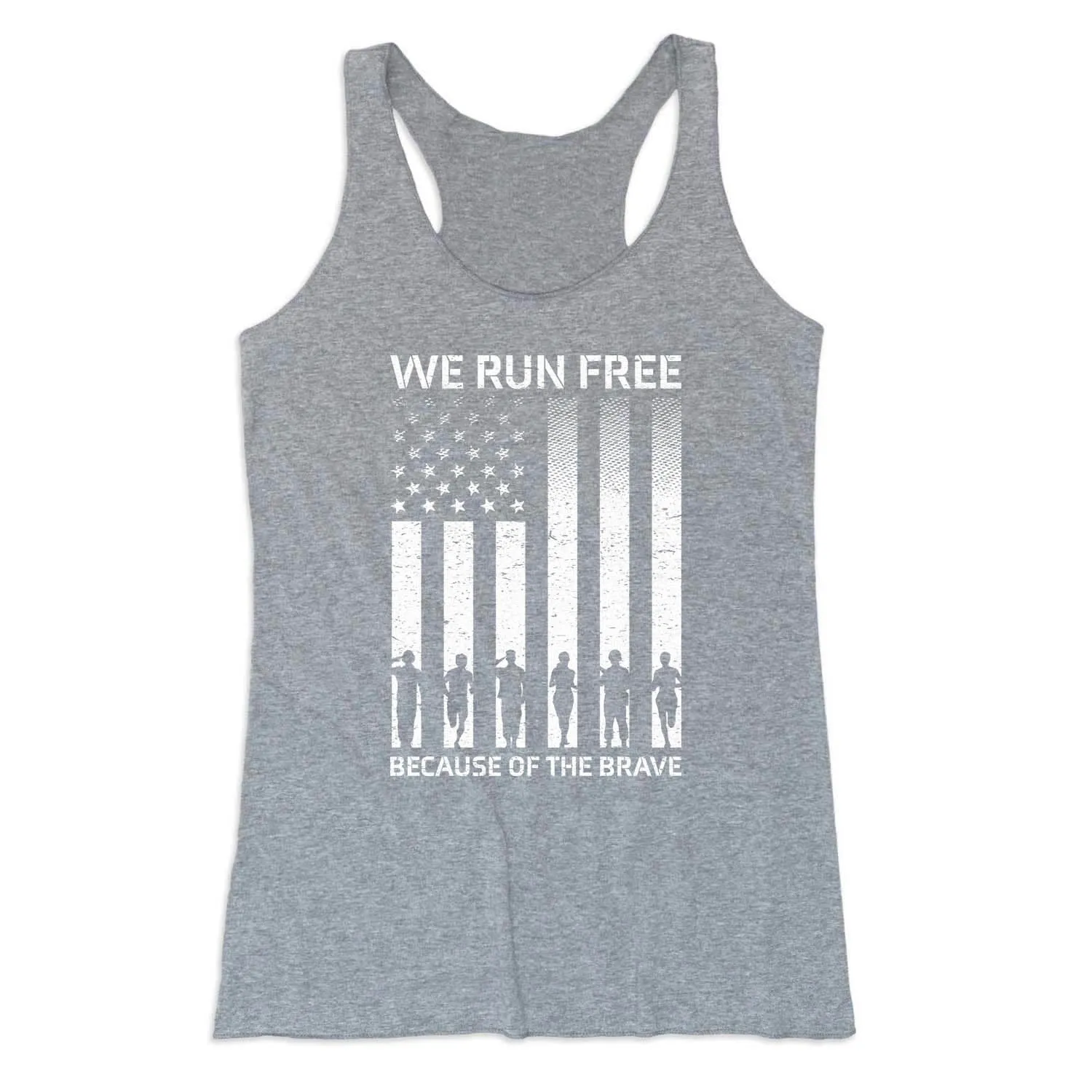 Quick Evaporate Design dusty environment Women's Everyday Tank Top - Because of the Brave